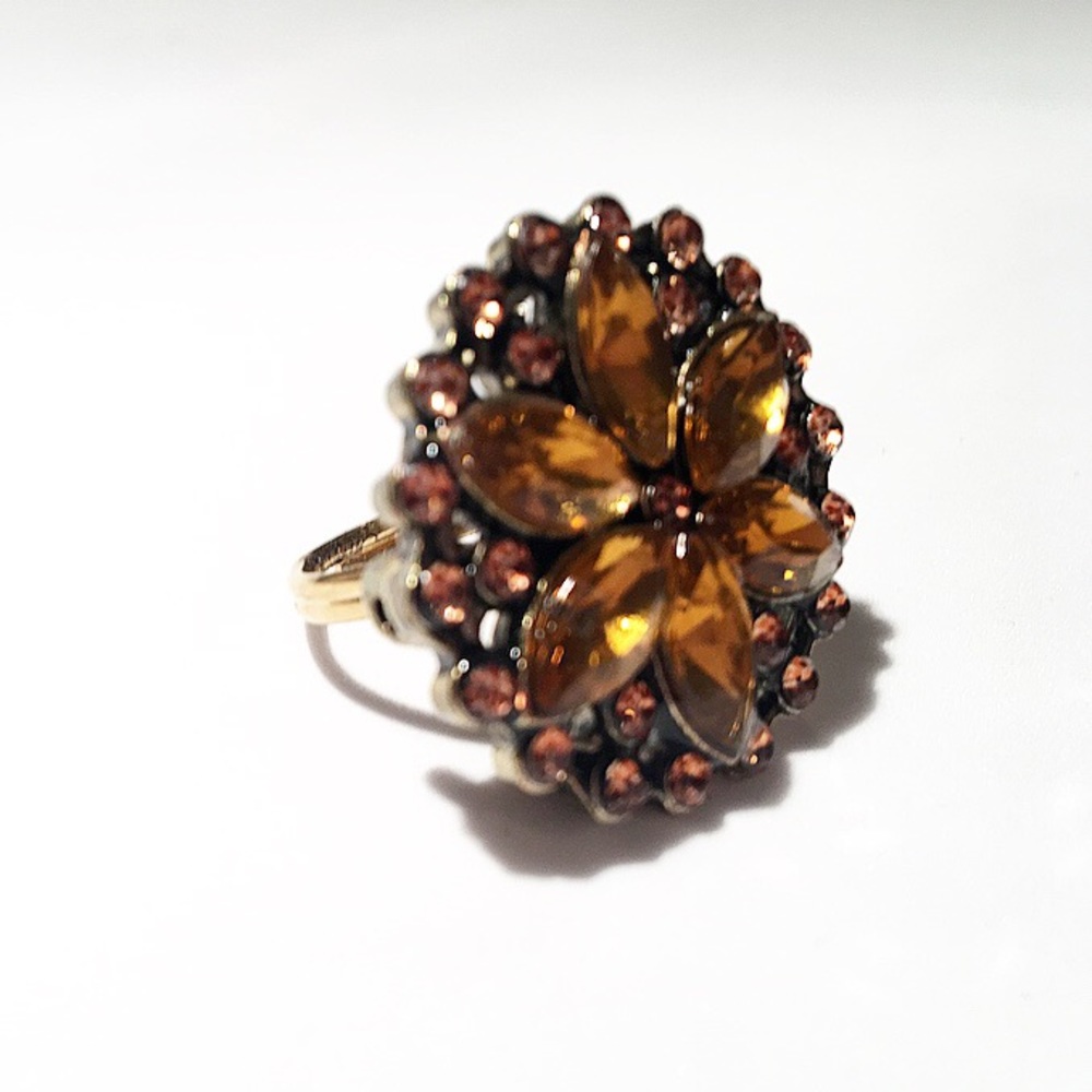 Sunburst Cocktail Ring